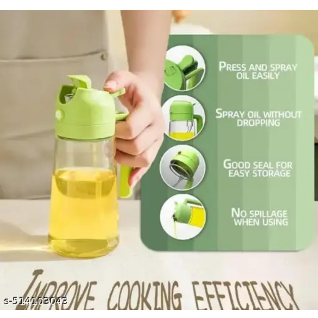 Leak Proof, Oil Spray, Reusable, Dishwasher safe, Portable, Lightweight, Mist Spray